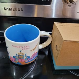 NIB NWT Starbucks Disney Paris mug Rare and HTF in US